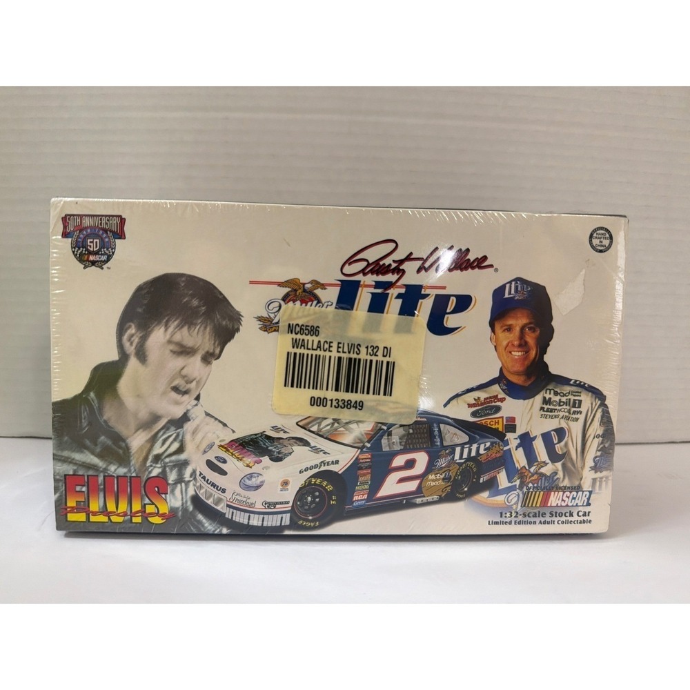 Action Racing‎ Collectibles Wallace Elvis 1:32 Diecast Stock Car Limited Edition